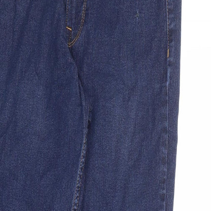 Womens UK Size 10 H&M Regular Fit Skinny Blue Jeans