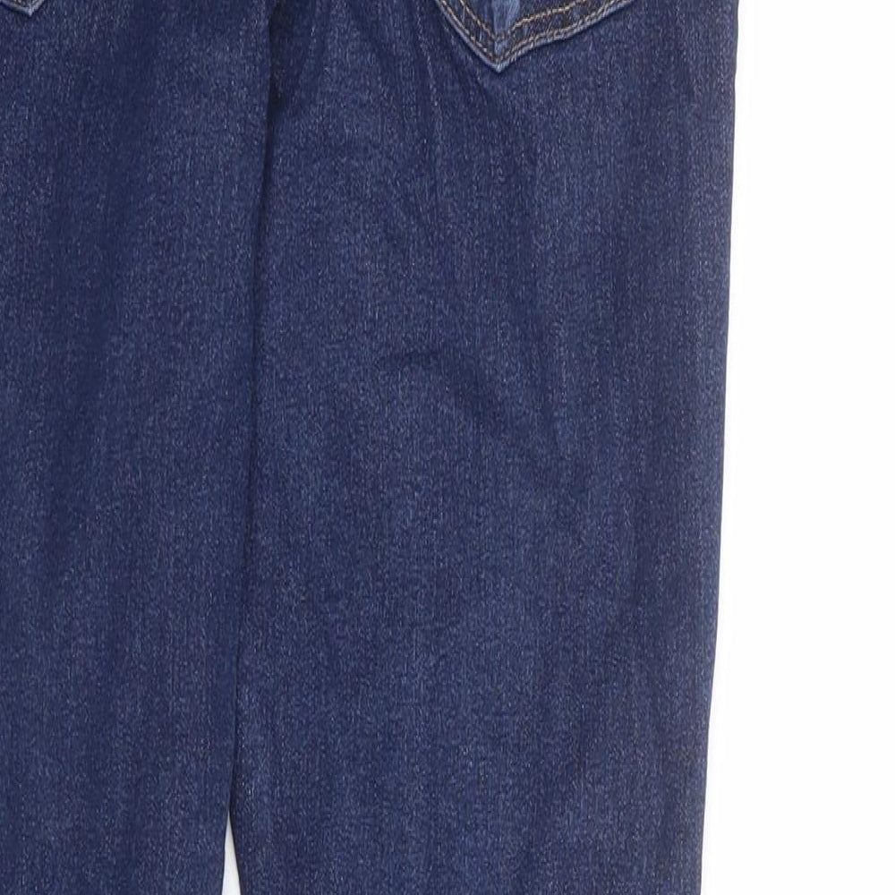 Womens UK Size 10 H&M Regular Fit Skinny Blue Jeans