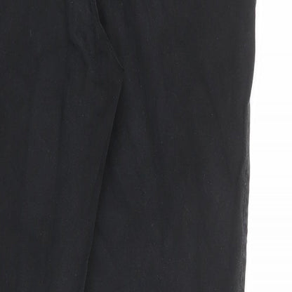Denim & Co. Womens Black Cotton Skinny Jeans Size 16 L28 in Regular Zip