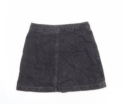 Womens UK Size 26 in Topshop Mini Denim Skirt