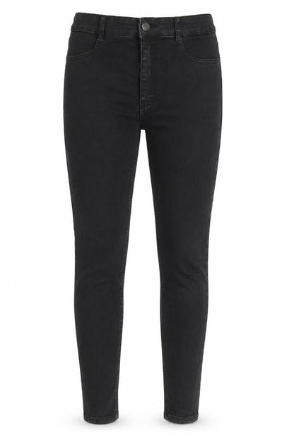 Womens UK Size 12 Pull&Bear Regular Fit Skinny Black Jeans