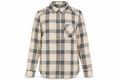 Womens UK Size 6 H&M Beige Basic Button-Up