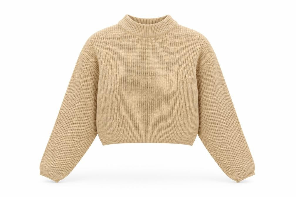 Womens UK Size S H&M Brown Pullover Jumper