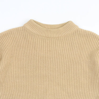 Womens UK Size S H&M Brown Pullover Jumper
