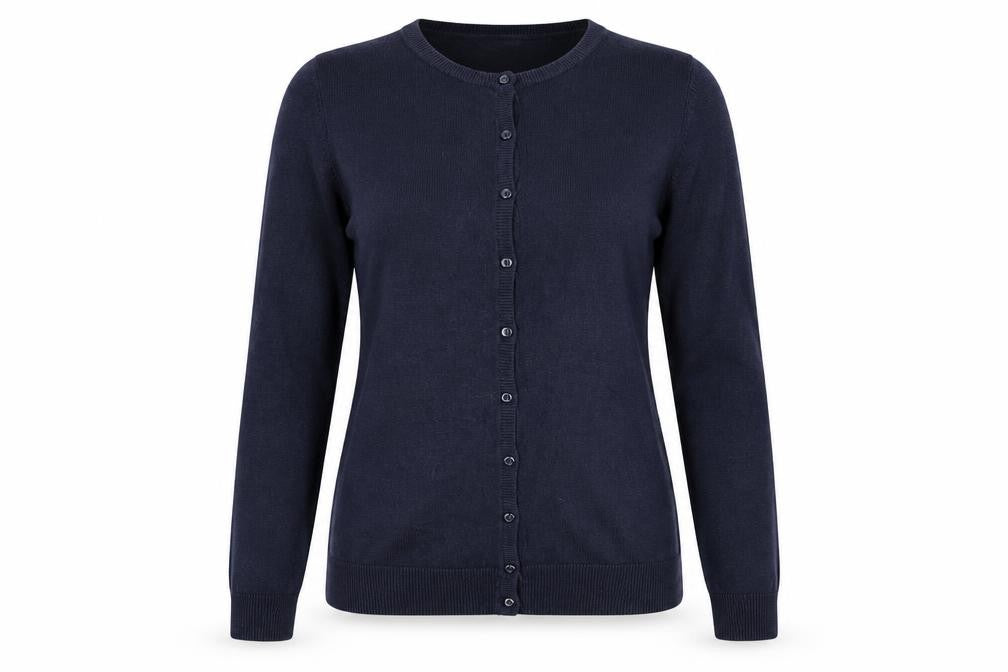 Womens UK Size 10 BHS Blue Cardigan Jumper