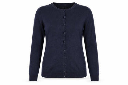 Womens UK Size 10 BHS Blue Cardigan Jumper