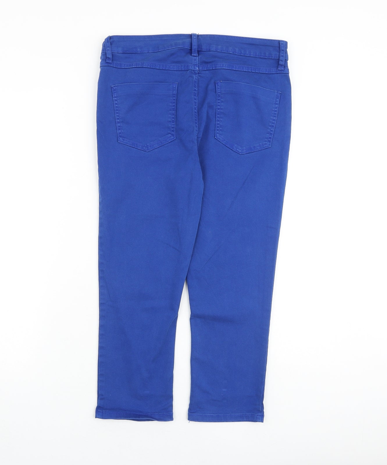 Womens UK Size 30 in Marks and Spencer Regular Fit Tapered Blue Jeans
