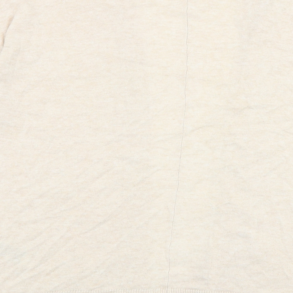 Womens UK Size S Marks and Spencer Beige Cardigan Jumper