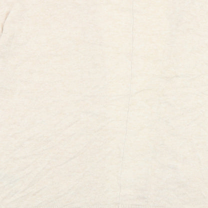 Womens UK Size S Marks and Spencer Beige Cardigan Jumper