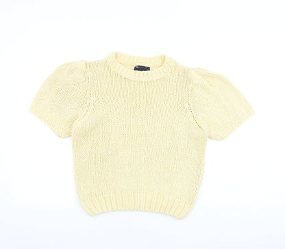Womens UK Size 8 ASOS Yellow Pullover Jumper