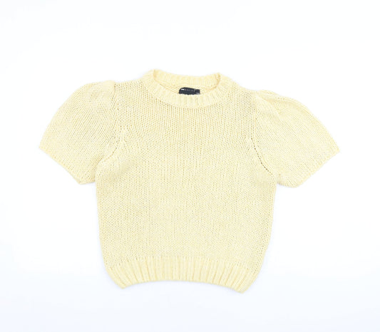 Womens UK Size 8 ASOS Yellow Pullover Jumper