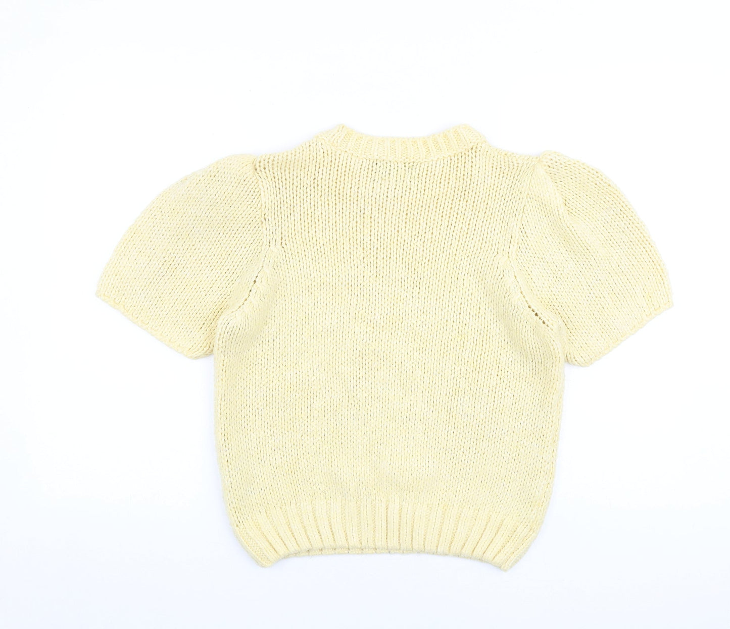 Womens UK Size 8 ASOS Yellow Pullover Jumper