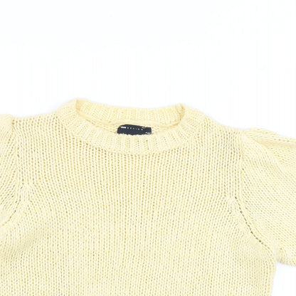 Womens UK Size 8 ASOS Yellow Pullover Jumper