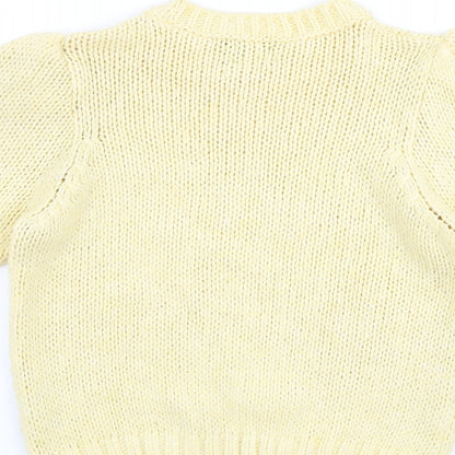Womens UK Size 8 ASOS Yellow Pullover Jumper