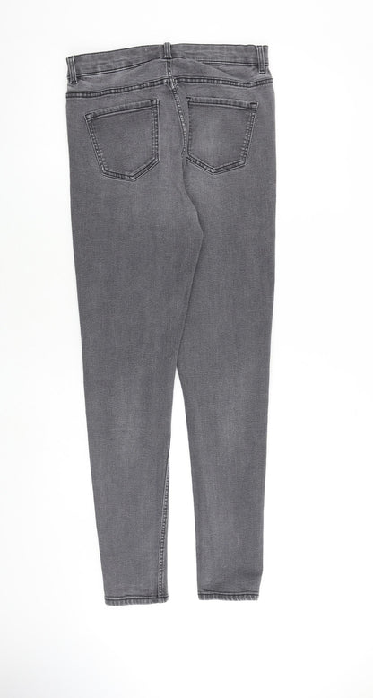 Womens UK Size 10 Marks and Spencer Slim Fit Skinny Grey Jeans
