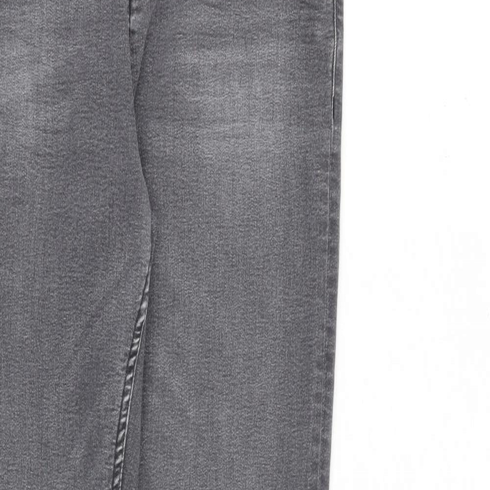 Womens UK Size 10 Marks and Spencer Slim Fit Skinny Grey Jeans