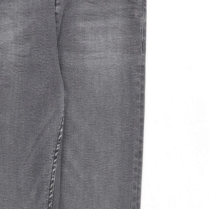 Womens UK Size 10 Marks and Spencer Slim Fit Skinny Grey Jeans