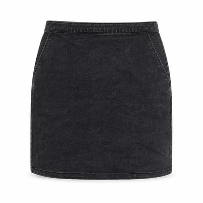 Womens UK Size 12 Warehouse A-Line Denim Skirt