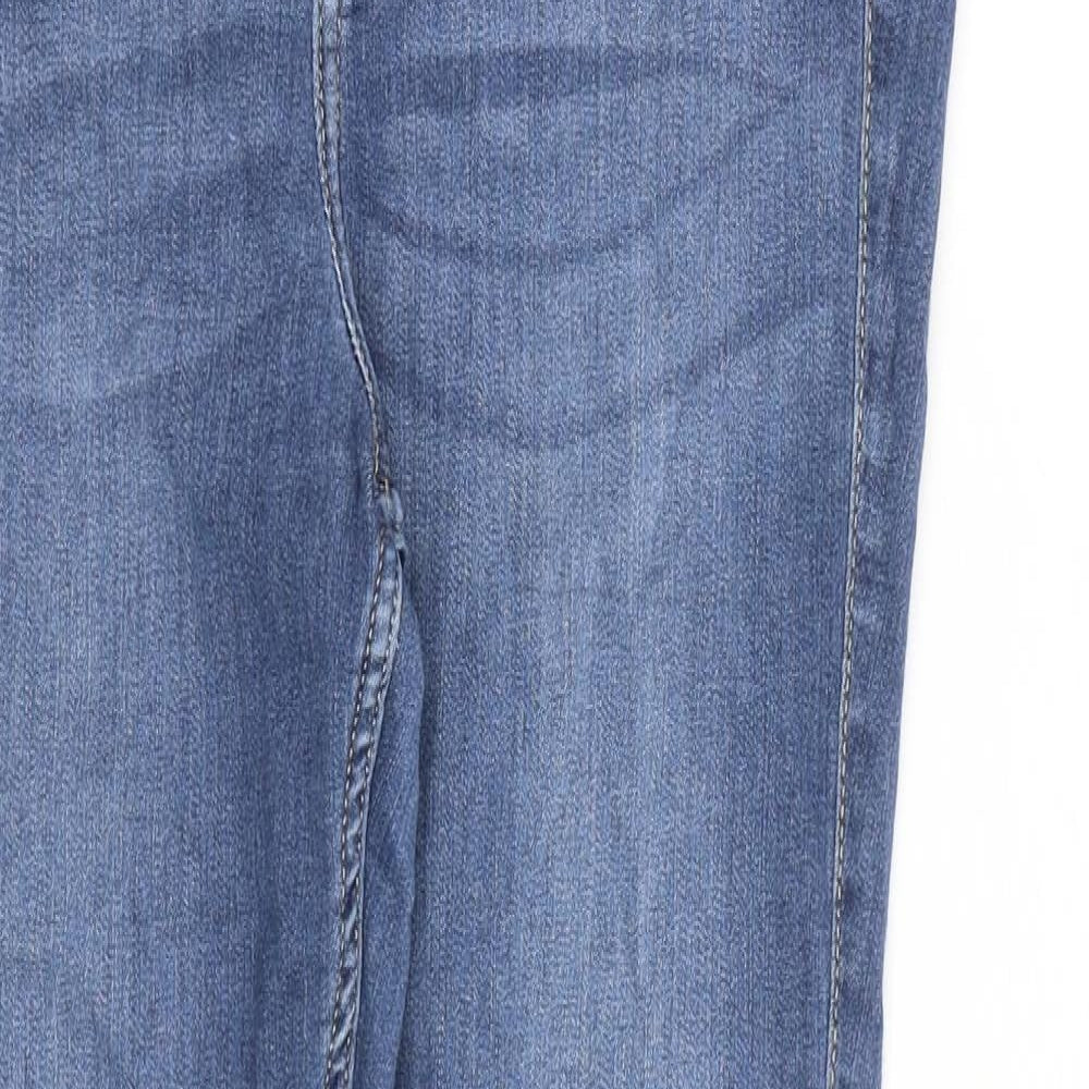 Hollister Womens Blue Cotton Skinny Jeans Size 29 in L28 in Slim Zip