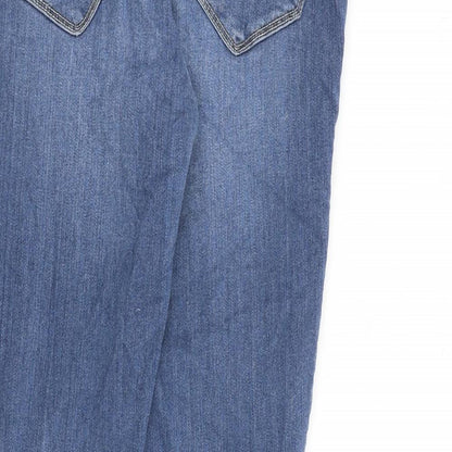 Hollister Womens Blue Cotton Skinny Jeans Size 29 in L28 in Slim Zip