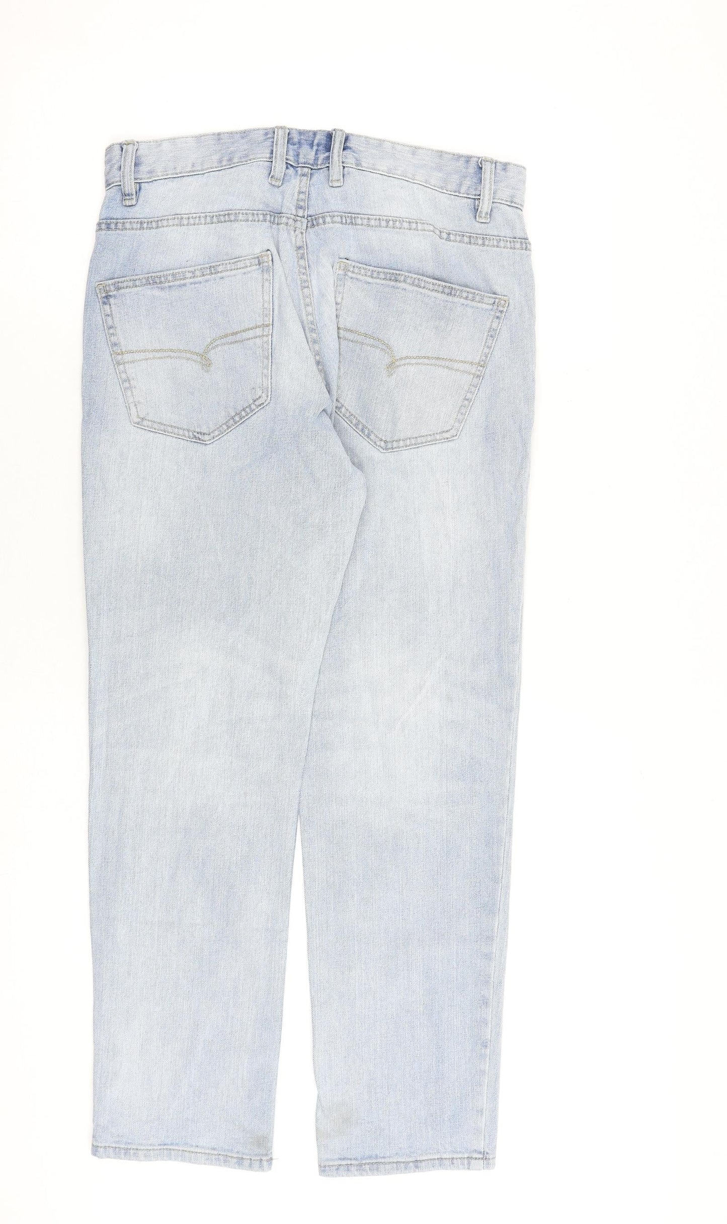 Mens UK Size 30 in NEXT Slim Fit Straight Blue Jeans