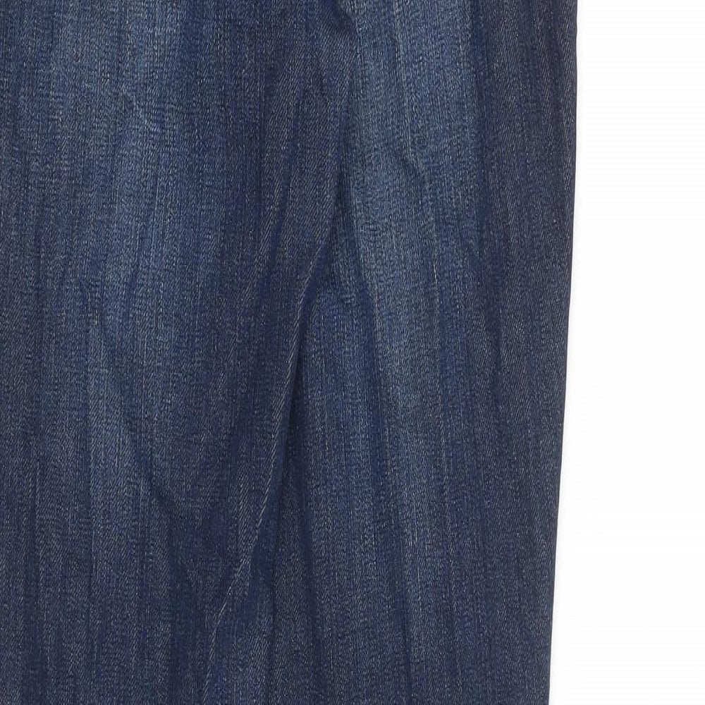 Gap Womens Blue Cotton Skinny Jeans Size 28 in L30 in Regular Zip