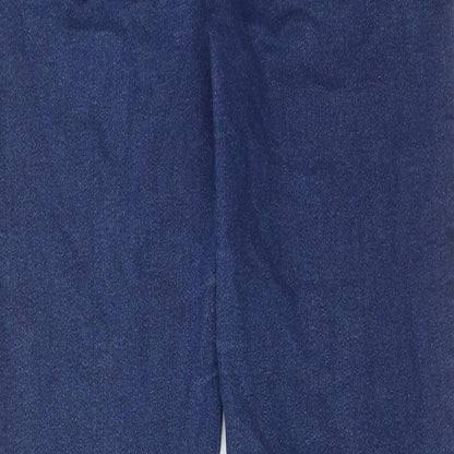 Denim & Co. Womens Blue Cotton Jegging Jeans Size 10 L25 in Regular