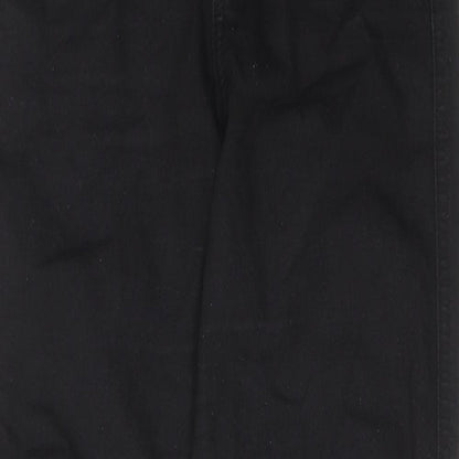 ASOS Womens Black Cotton Skinny Jeans Size 28 in L32 in Regular Zip