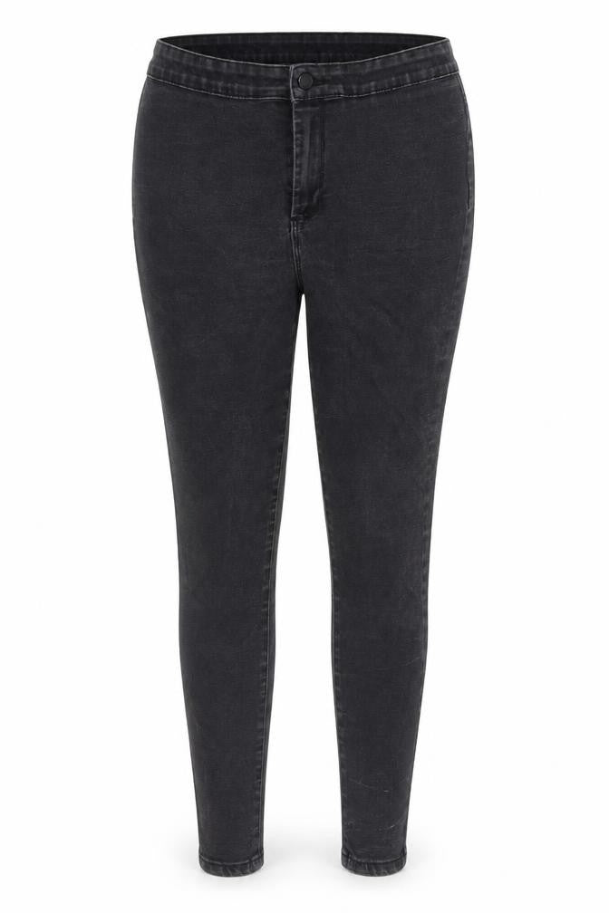 Womens UK Size 14 Denim & Co. Regular Fit Skinny Grey Jeans