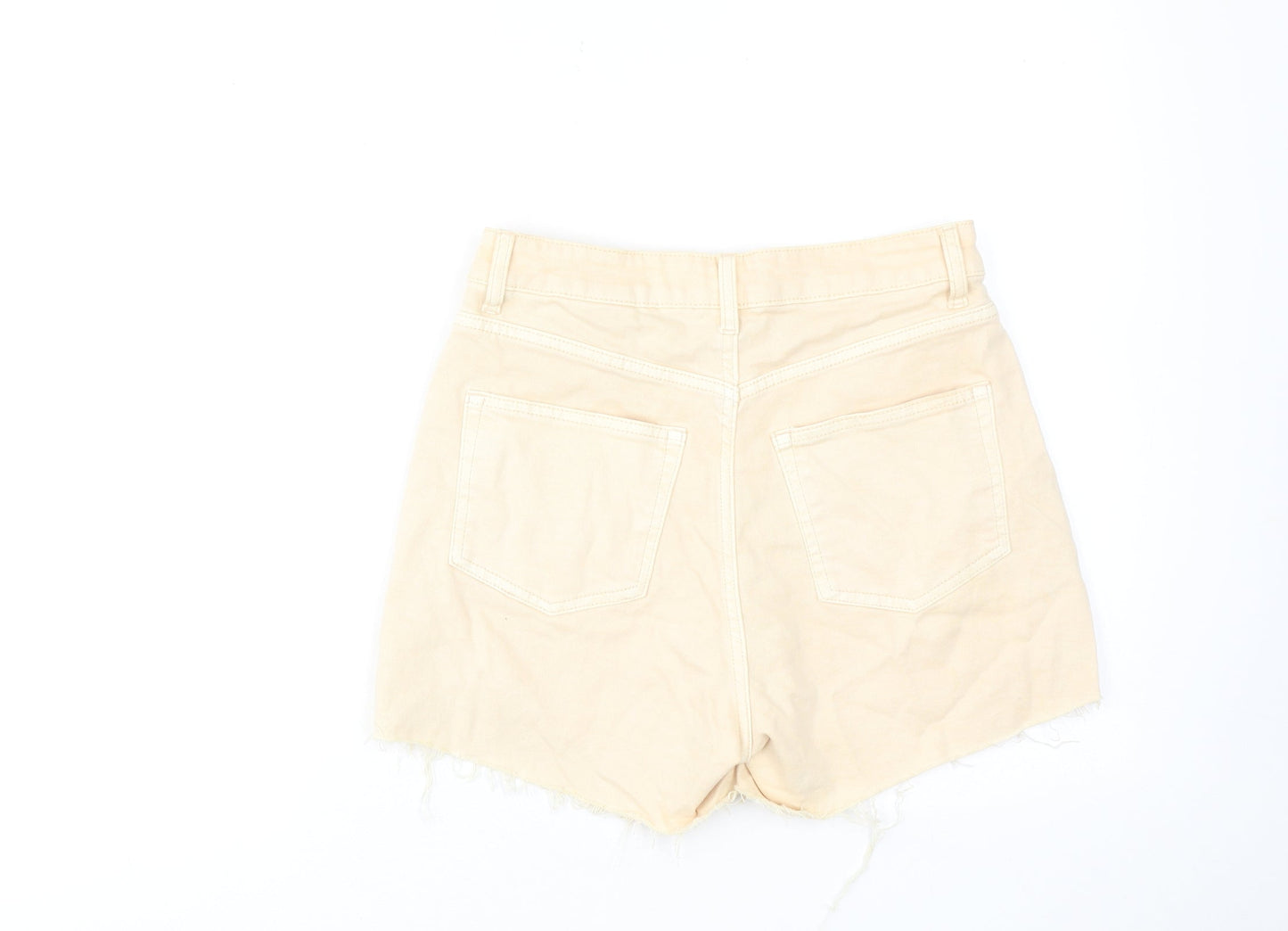 Womens UK Size 8 H&M Regular Fit Cut-Off Shorts