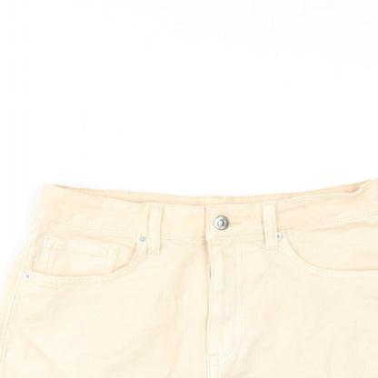 Womens UK Size 8 H&M Regular Fit Cut-Off Shorts