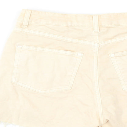 Womens UK Size 8 H&M Regular Fit Cut-Off Shorts