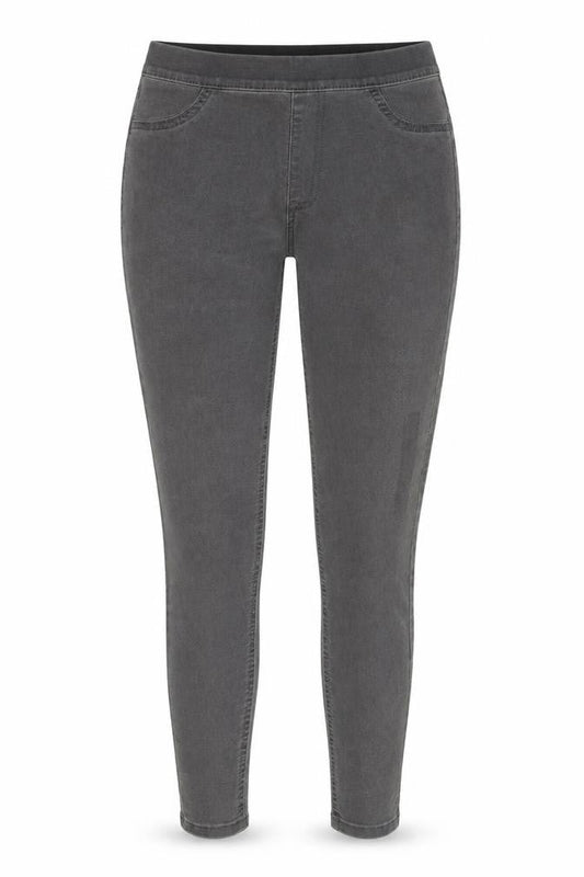 Marks and Spencer Womens Grey Cotton Jegging Jeans Size 10 L27 in Regular