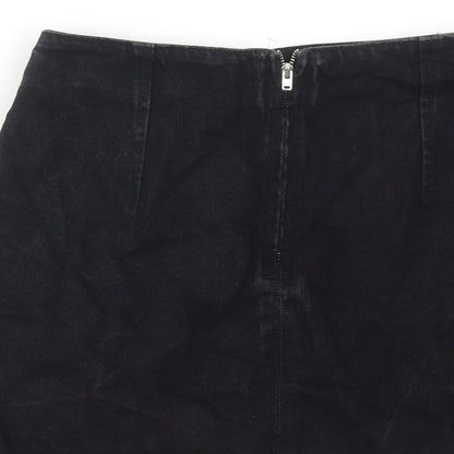 Womens UK Size 8 Topshop Mini Denim Skirt