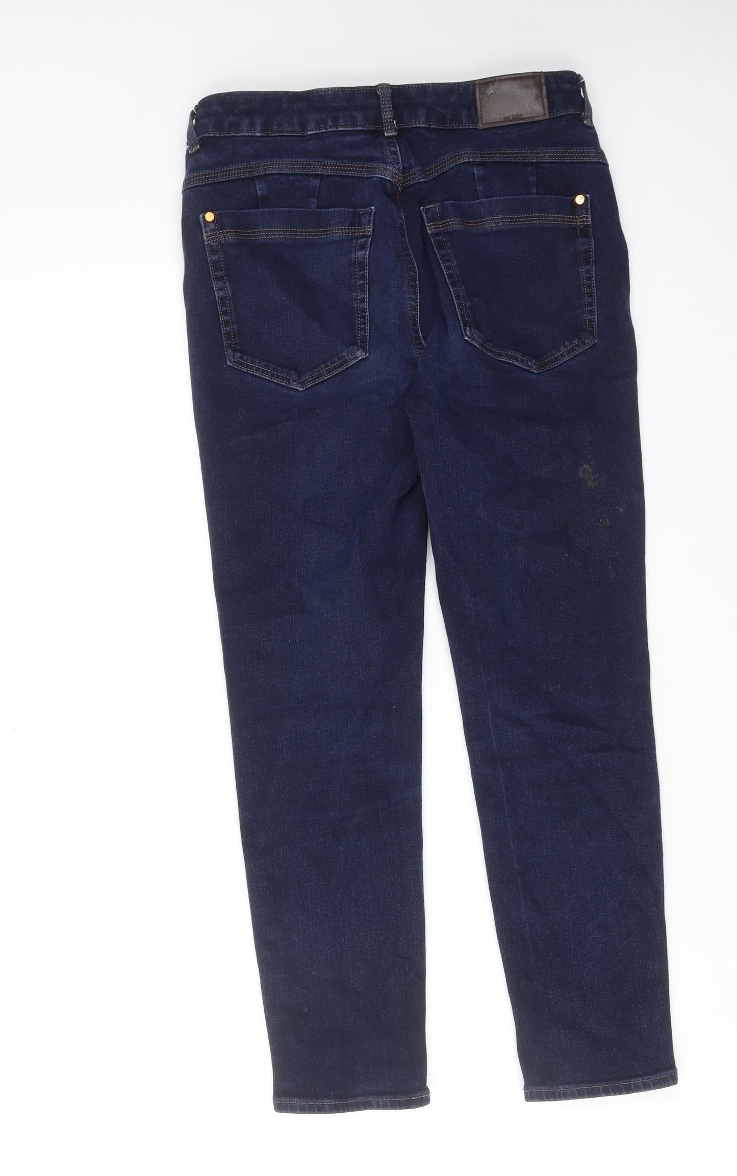 Womens UK Size 10 Marks and Spencer Regular Fit Skinny Blue Jeans