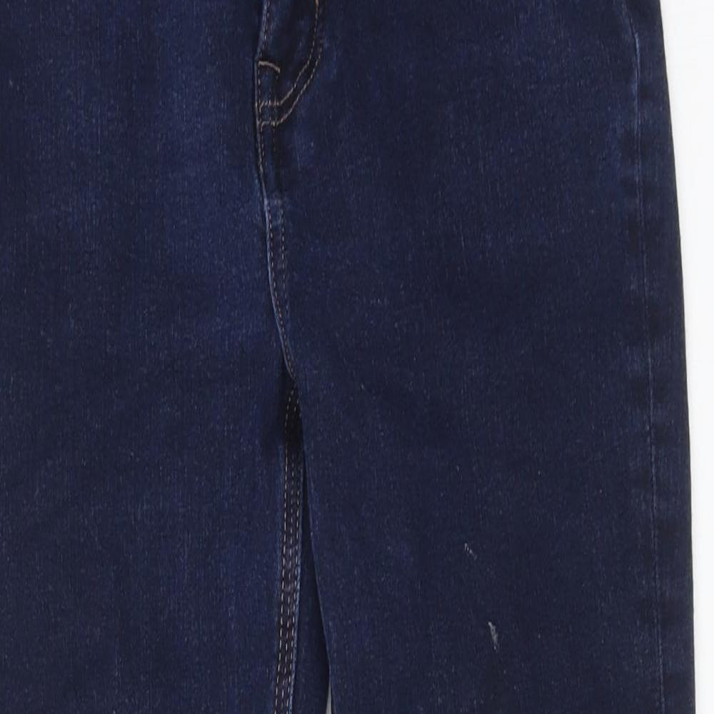 Womens UK Size 10 Marks and Spencer Regular Fit Skinny Blue Jeans