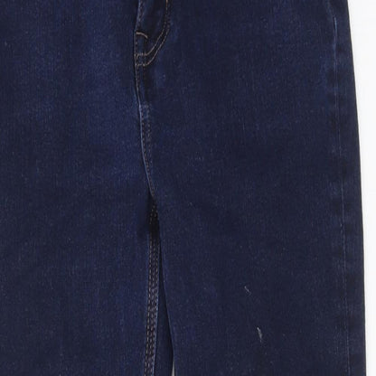Womens UK Size 10 Marks and Spencer Regular Fit Skinny Blue Jeans