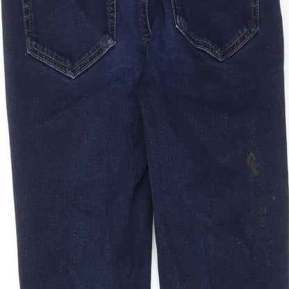 Womens UK Size 10 Marks and Spencer Regular Fit Skinny Blue Jeans