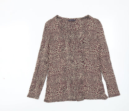 Womens UK Size 8 Marks and Spencer Multicoloured Basic Blouse