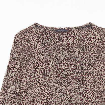 Womens UK Size 8 Marks and Spencer Multicoloured Basic Blouse