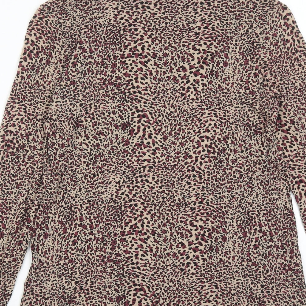 Womens UK Size 8 Marks and Spencer Multicoloured Basic Blouse