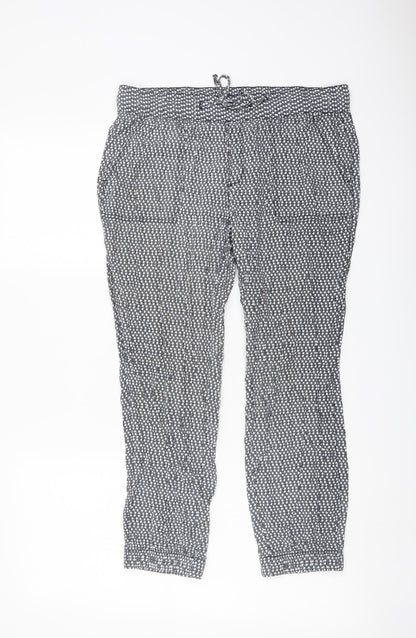 Womens UK Size S Gap Regular Fit  Blue Trousers