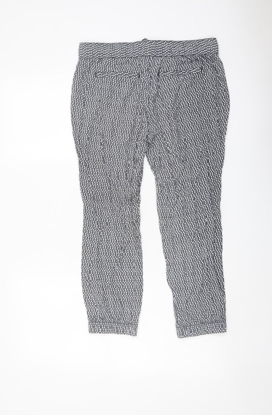 Womens UK Size S Gap Regular Fit  Blue Trousers
