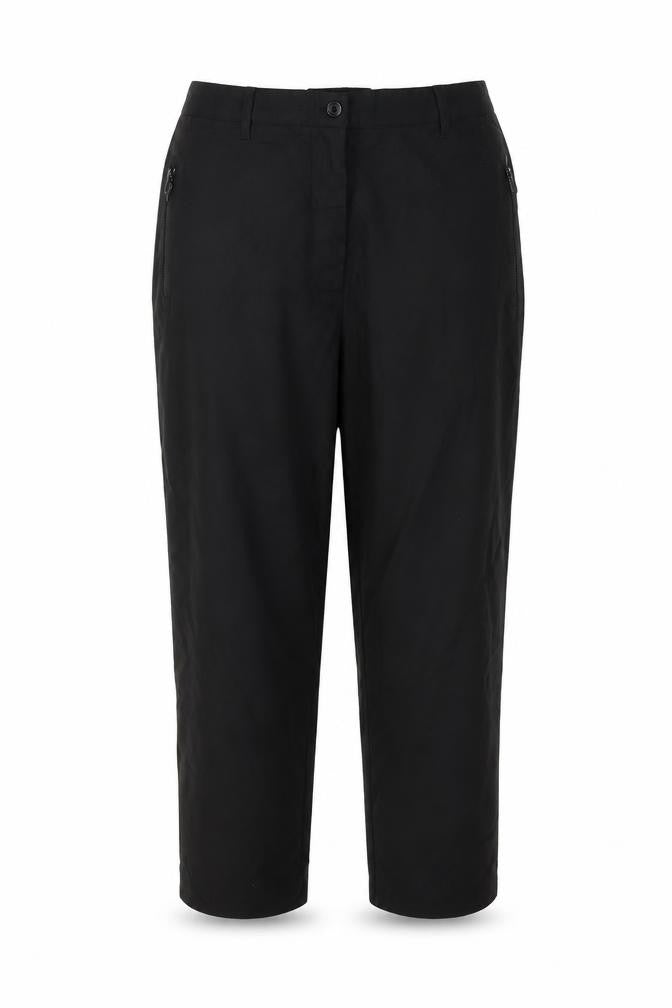 Womens UK Size 16 Amber Regular Fit  Black Trousers