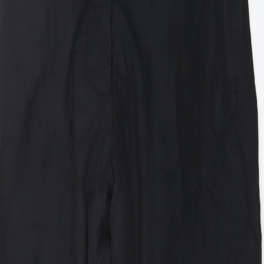 Womens UK Size 16 Amber Regular Fit  Black Trousers