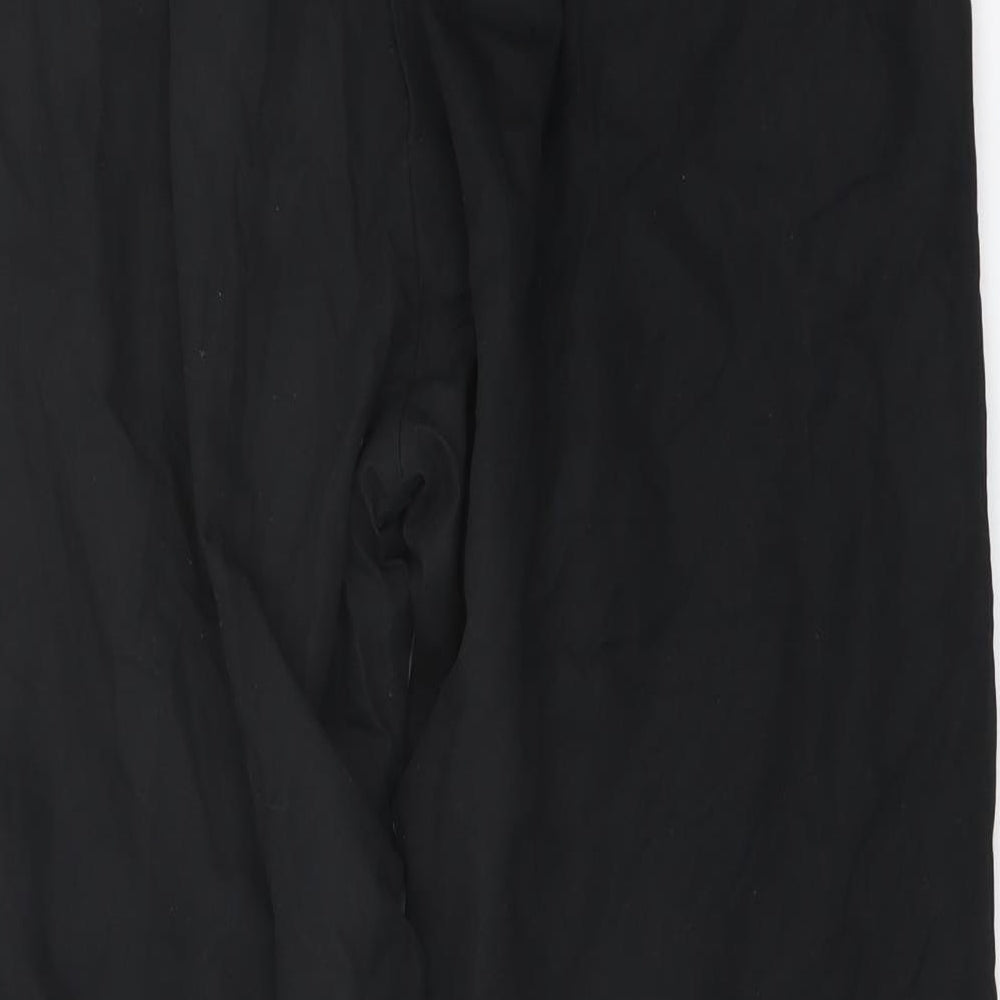 Womens UK Size 16 Amber Regular Fit  Black Trousers