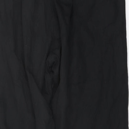 Womens UK Size 16 Amber Regular Fit  Black Trousers