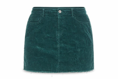 Womens UK Size S FOREVER 21 Mini Corduroy Skirt