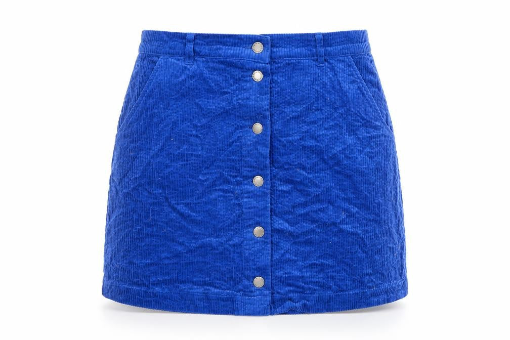 Womens UK Size 10 b.young A-Line Corduroy Skirt
