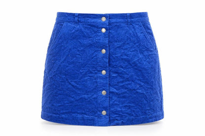 Womens UK Size 10 b.young A-Line Corduroy Skirt